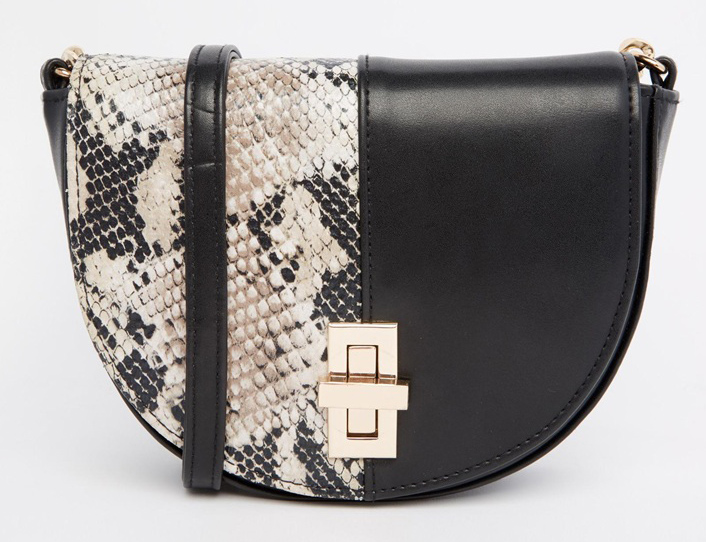 Asos halfmoon crossbody bag