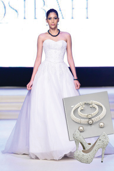 Ball gown by Yemi Kosibah