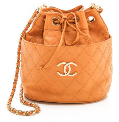 Chanel bucket handbag