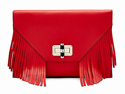 Diane Von Forstunberg fringe bag