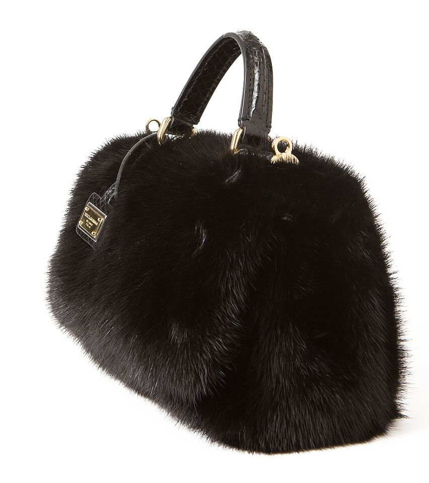 Dolce&Gabbana furry bag