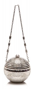 Judith Leiber disco clutch