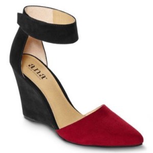 JC Penny ankle strap shoes