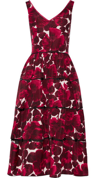 Marc Jacobs oversized foral dress
