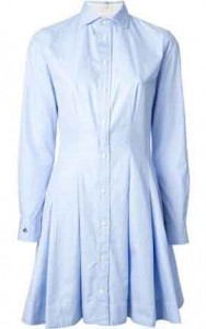 Polo Ralph Lauren oxford print shirt dress