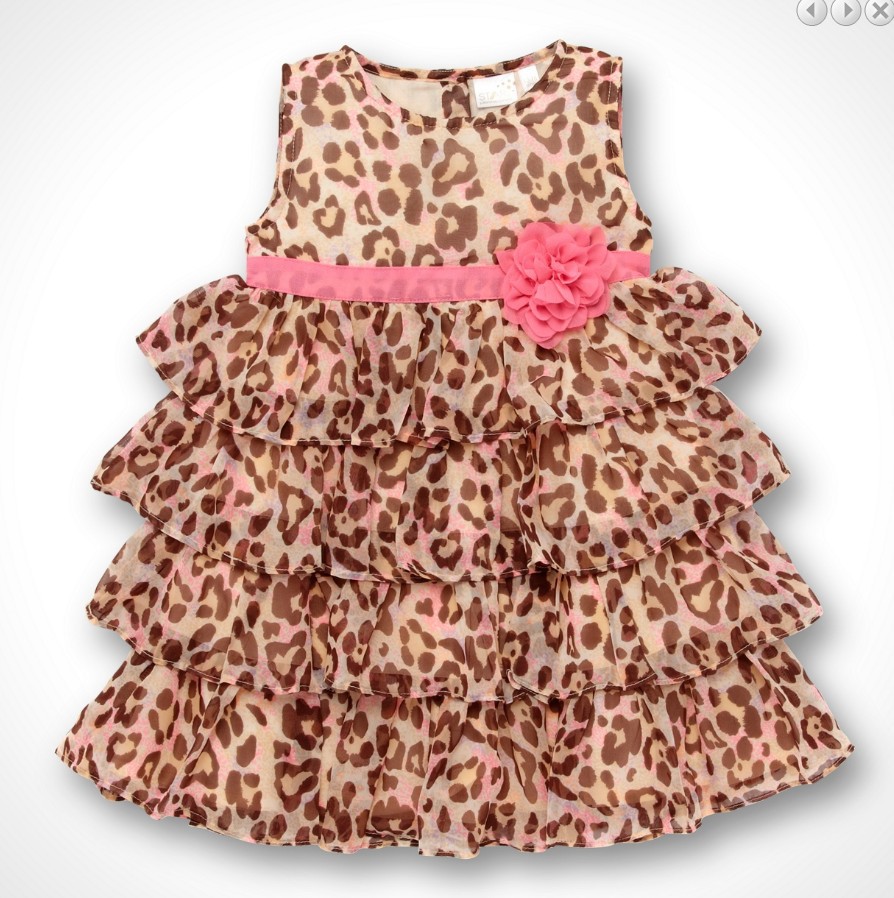 kids fashion 1---Animal print dress