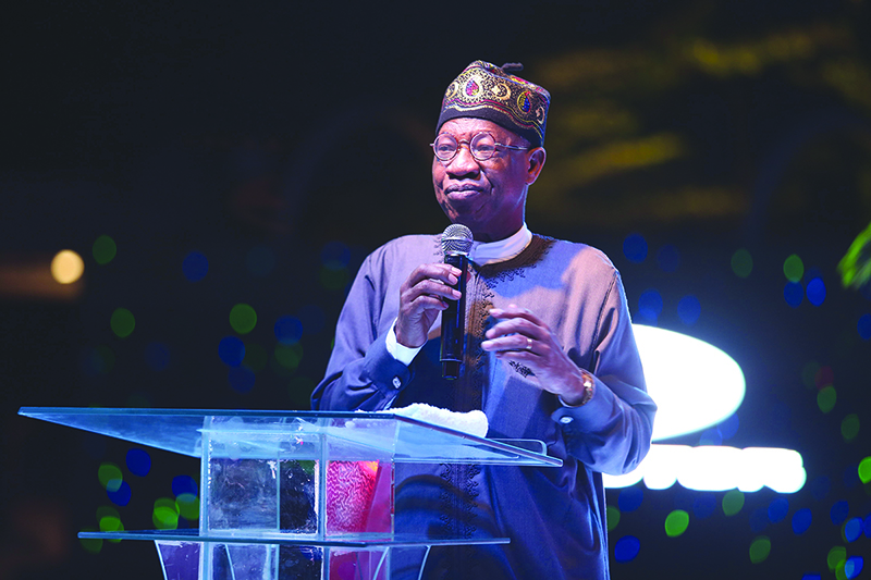 Minister of Information and Culture Lai Mohammed