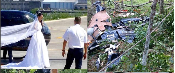 Bride Dies In Helicopter Crash Meant To Surprise Her Groom Vanguard Allure 