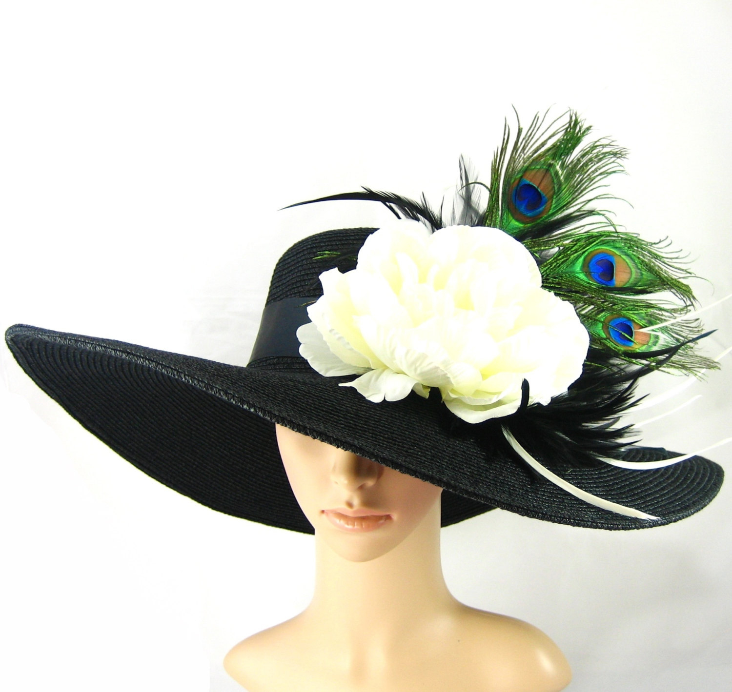 hats 4---black Kentucky hat