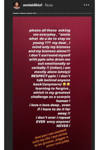 Secrets of Annie Idibia's glow and ageless look at 34