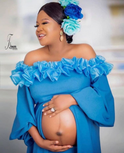New mum, Toyin Abraham expresses her worries over post baby tummy