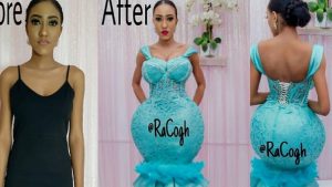 No plastic surgery but fashion designed 