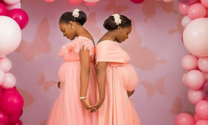 Twin sisters Love