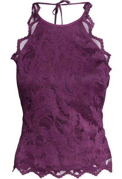 Purple Lace Blouse