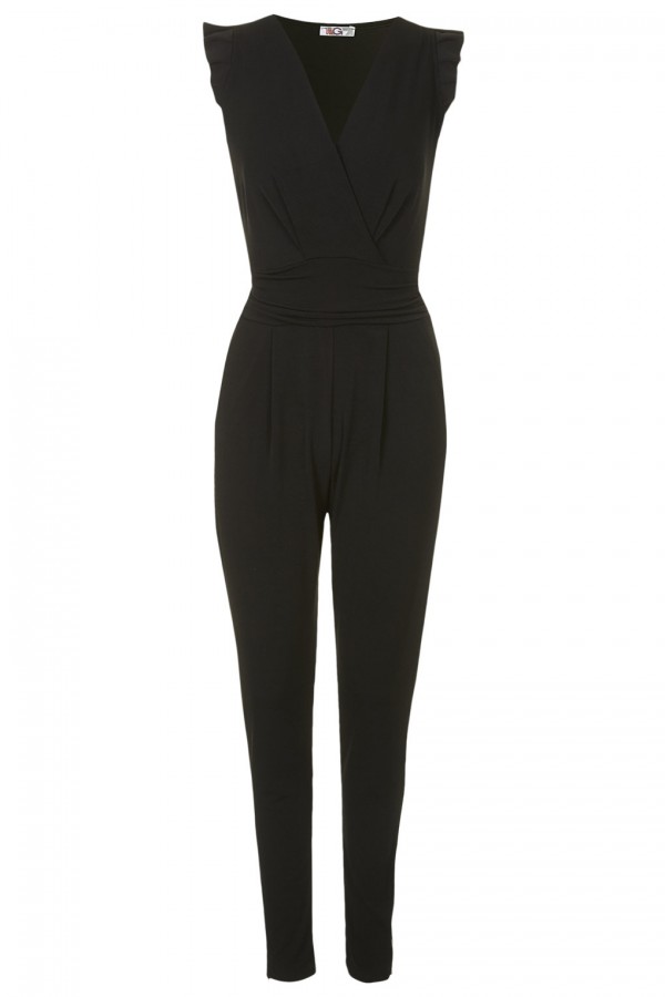 black jumpsuit