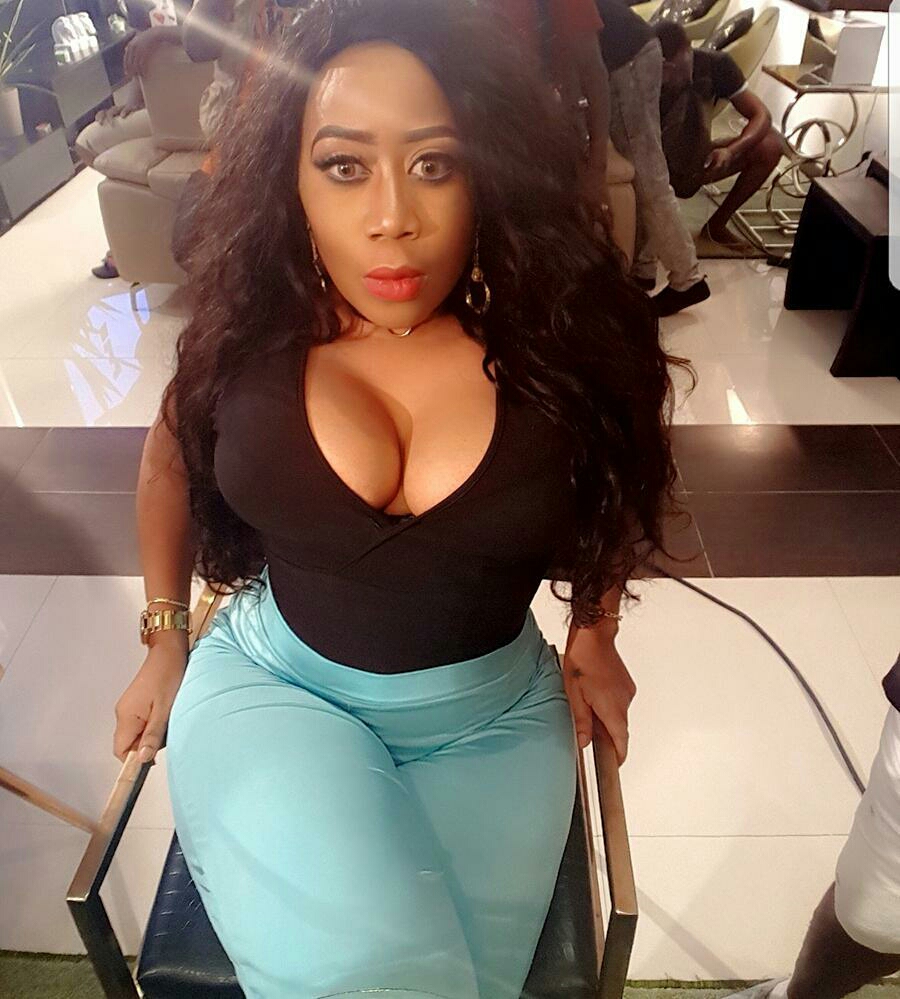 My breasts are natural, but unequal - Actress, Moyo Lawal replies fan -  Vanguard Allure