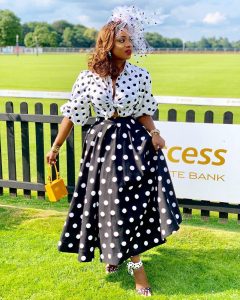 Allure Look Of The Day: Chioma Good Hair in Polka Dots