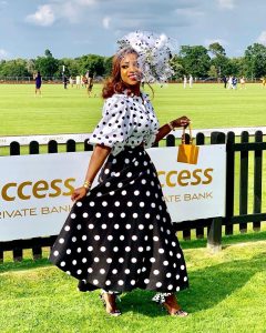 Allure Look Of The Day: Chioma Good Hair in Polka Dots