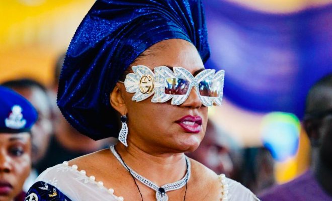 Anambra First Lady steps out in Gucci glasses N991,800 (Photos)