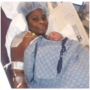 Ronke Odunsanya welcomes new baby, shares delivery photos