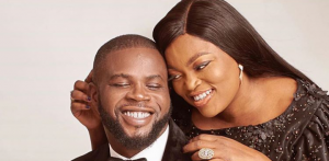 Funke Akindele Bello, JJC Skillz mark third wedding anniversary