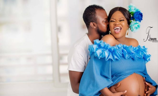 Toyin Abraham names son, Ire 
