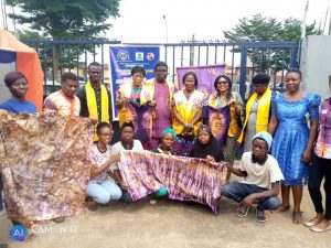 When Lagos Apex Lions Club trained Youths on Adire/Batik making