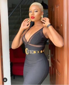 Look of the day: Nancy Isime giving us sexy black dress goals