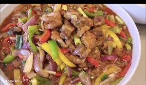 How to prepare chicken and vegetable stir fry sauce