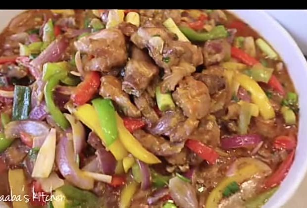 How to prepare chicken and vegetable stir fry sauce