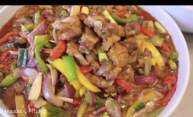 How to prepare chicken and vegetable stir fry sauce