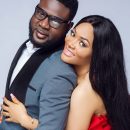 Lanre Makun and wife