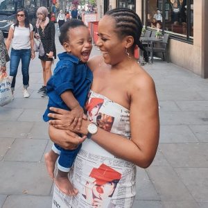 Linda Ikeji celebrates her son as he clocks one today