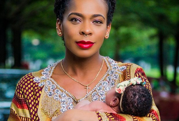 Tboss teases fans with a glimpse of her baby