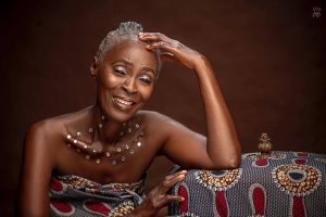 71-year old model Abimbola Idowu