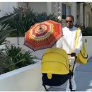 Singer, D’banj steps out with new born son (photos)