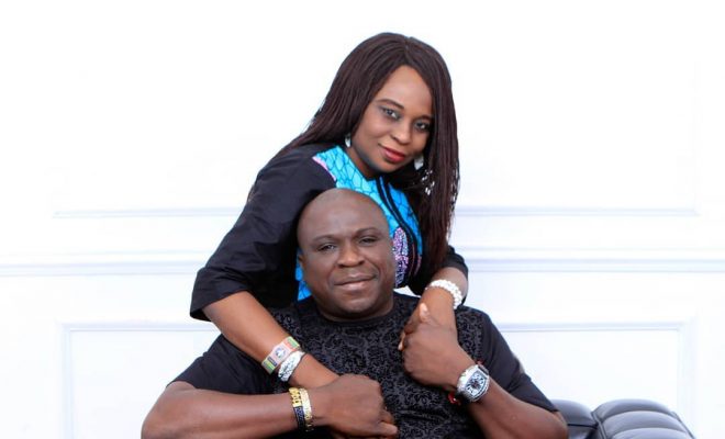"My sweet wife, you are perfect" - Gbenga Adeyinka goes romantic to celebrate wife on 25th wedding anniversary