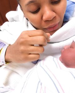 Fashion designer, Yomi Casual left in tears as he welcomes first son