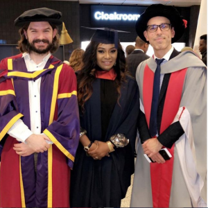 Victoria Iyala bags degree from University of East London 