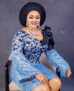 Mercy Aigbe sitting pretty