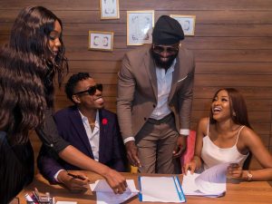 Ike and Kim sign deal 