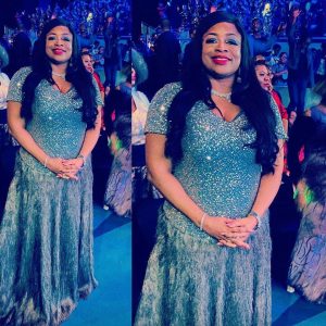 Gospel Singer, Sinach welcomes first child at 46