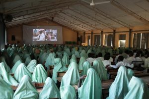 Stephanie Linus takes Fistula campaign to Maiduguri. 