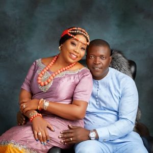 Kennedy Okonkwo and wife Ichechi celebrates wedding anniversary 
