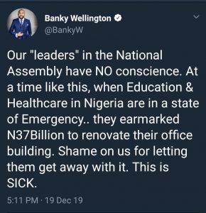 Our leaders in the national assembly have no conscience 