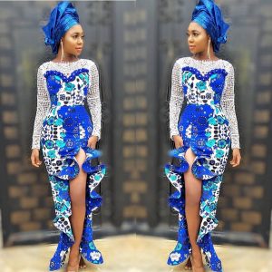 How to rock Ankara side slit dresses
