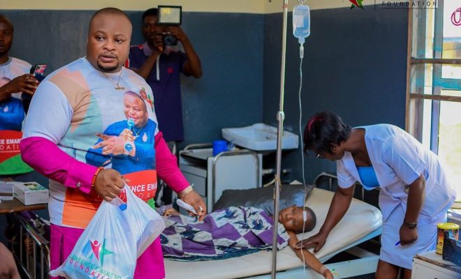 Lawrence Emareyo Foundation showers love to the poor, needy in Delta State