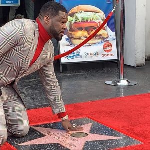 50 cent receives a star on the Hollywood Walk Of Fame 