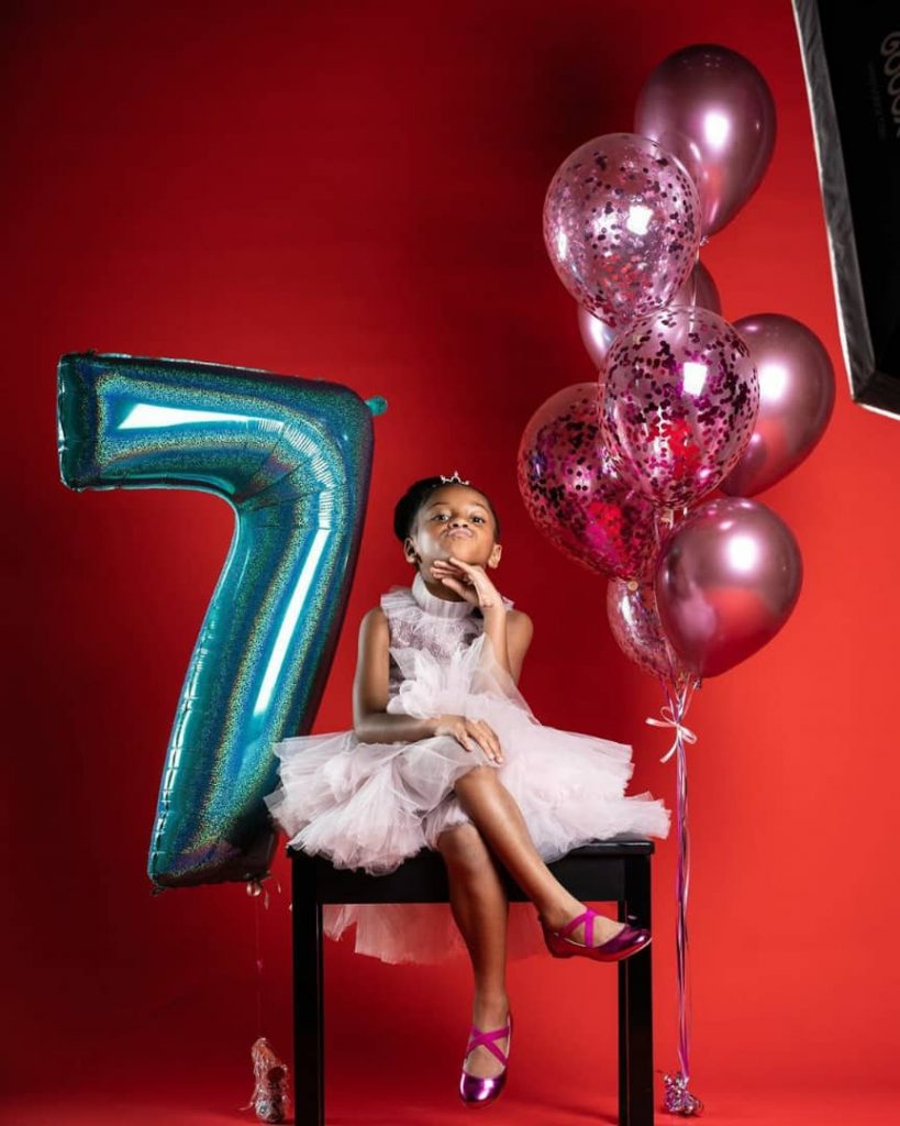 Lola Okoye celebrates daughter on her 7th birthday 