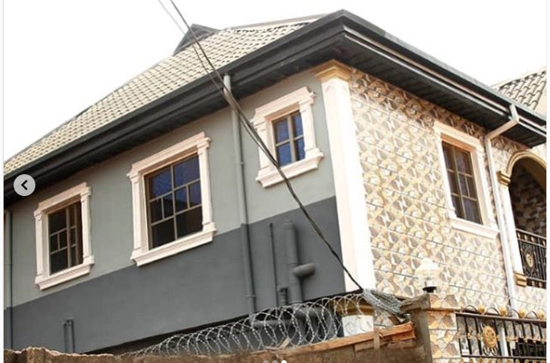 MC Olofin shows off his wife's newly completed house